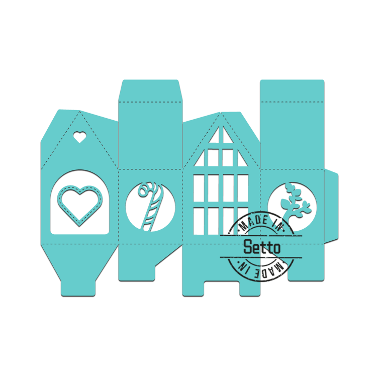 Scrapbook box dies Metal cutting dies scrapbook box die cut shapes 