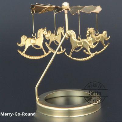 Rotary Metal Candle Holder,Spinning Tealight