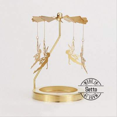 Rotary Metal Candle Holder,Spinning Tealight